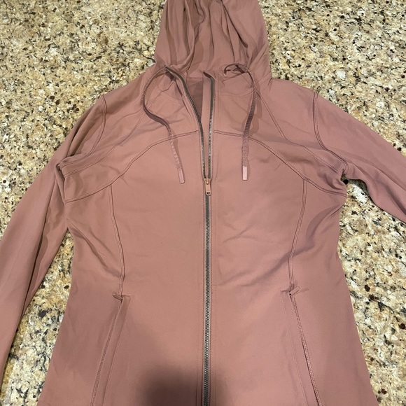lululemon athletica Tops - Lululemon Athletica Zip-Up Jacket in Dusty Pink